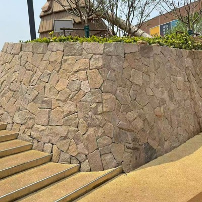 护坡垒墙石